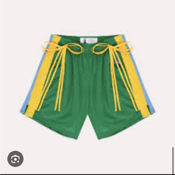 Lisa Says Gah Pants - ISO!!! Lisa Says Gah Relax Lacrosse Shorts in Green and Blue